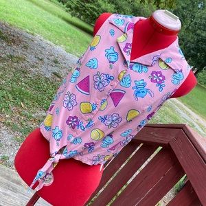 Lilo and stitch button up